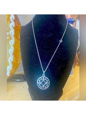 Scottish Sterling Silver Magnus Cross Pendant - VINTAGE by OMG era from1972-1976